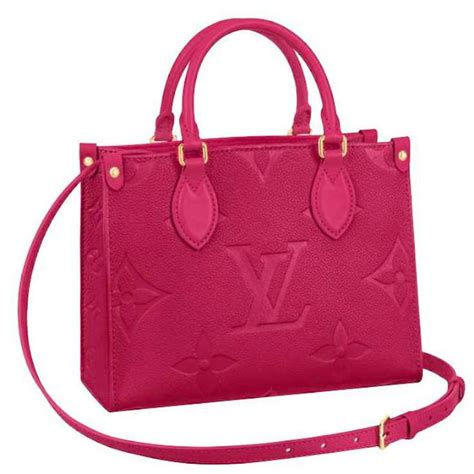 hot pink louis vuitton bag
